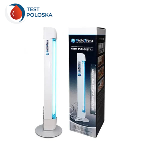 Бактерицидна кварцова лампа BaktoSfera OBB 15P METAL OZONE, фото 1