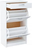 Тумба для взуття Meble Bestseller Julia K034 50x92x28 см білий К034