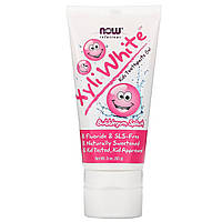 Зубна паста-гель для дітей зі смаком жувальної гумки Now Foods XyliWhite Kids Toothpaste Gel Bubblegum Splash