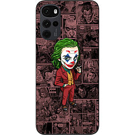 Бампер силіконовий Case для Motorola Moto G22 з малюнком Джокер