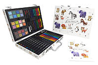 Набор для рисования и творчества Art Set в чемодане большой "Inspire children" (64 предметов) р. 35 * 25 * 5см