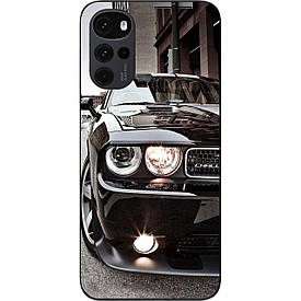 Бампер силіконовий Case для Motorola Moto G22 з малюнком Авто