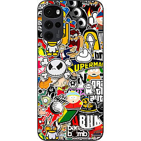 Бампер силіконовий Case для Motorola Moto G22 з малюнком Креатив