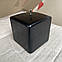 Свічка квадратна із соєвого воску, чорна, фото 2