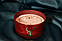 Ароматизована свічка із соєвого воску - Олень, червона, фото 3