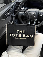 Женская сумка Marc Jacobs Tote Bag (черная) стильная удобная вместительная сумка AS336