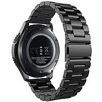 Ремешок BeWatch стальной для Samsung Gear S3 Черный (1020401) MP, код: 382891