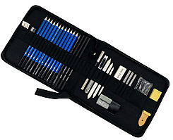 Професійний набір для малювання ескізів 33 предмета