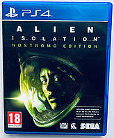 Alien Isolation Nostromo Edition, Б/У, русская озвучка - диск для PlayStation 4