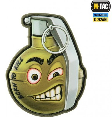 Шеврон M-TAC patch M67 #3 3D PVC (51139300) Yellow/Silver