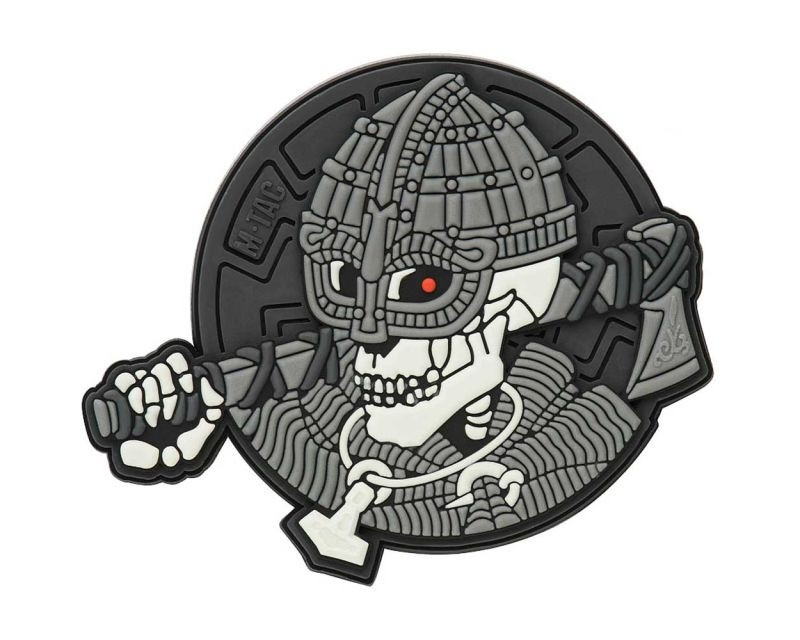 Шеврон PATCH M-TAC Undead Viking 3D PVC (51157011) Grey