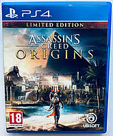 Assassin's Creed Origins Limited Edition, Б/У, английская версия - диск для PlayStation 4