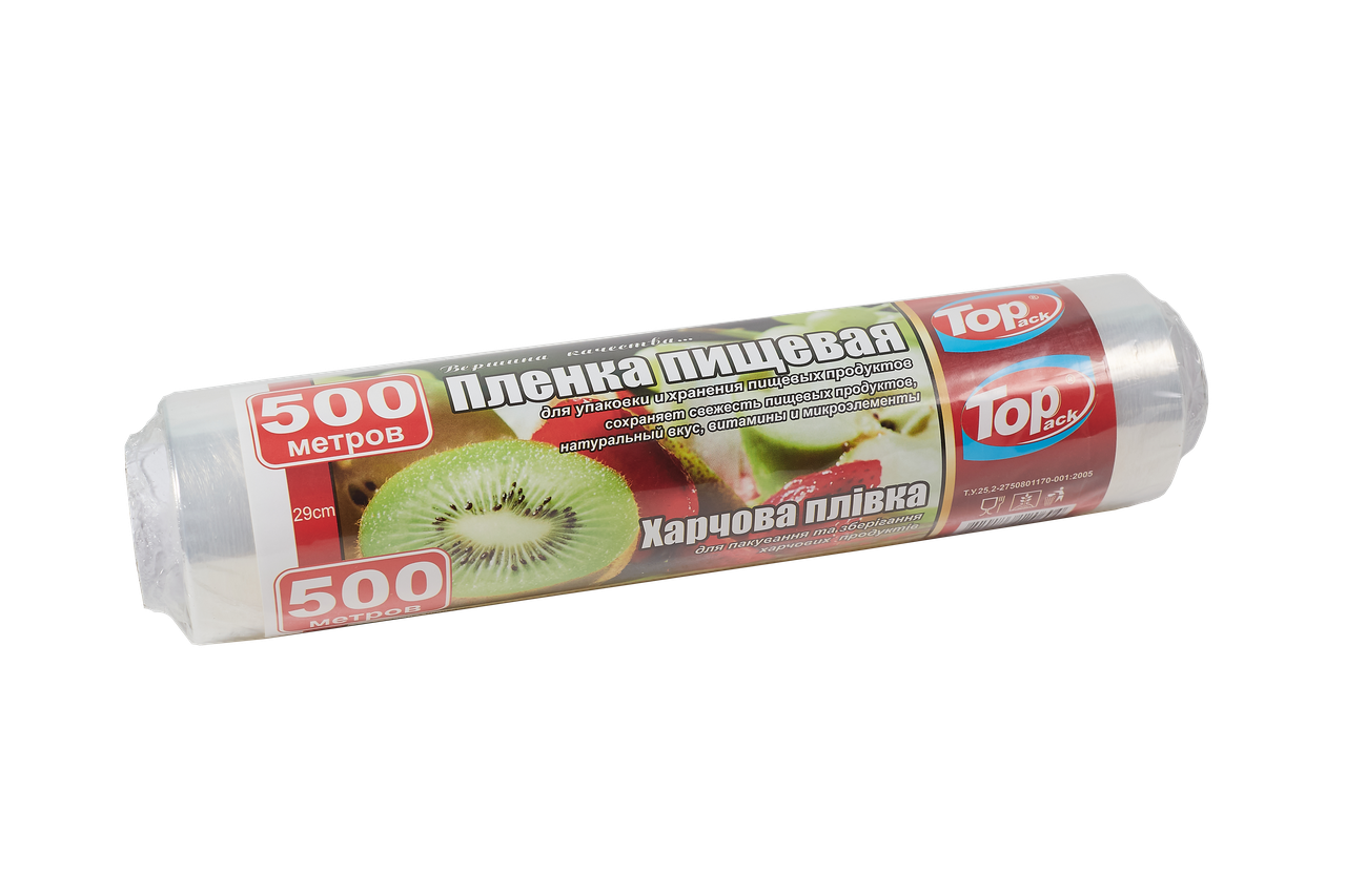 Харчова плівка Toppack 29см 500м 7мкм