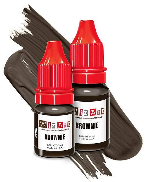 Пігмент для тату WizArt Візерарт Brownie 5 мл, фото 1