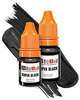 Пігмент для тату повік WizArt Візерарт Super black 5 мл