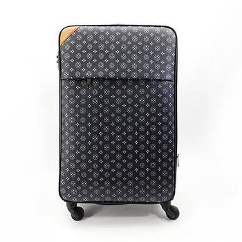 Валіза дорожня 3 в 1 трійка 74*43 см на колесах зі штучної шкіри принт Cans