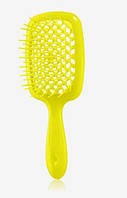Расческа для волос Janeke Superbrush 1830 the Original Italian Patent желтая