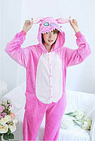 Пижама Кигуруми Розовый Стич для всей семьи