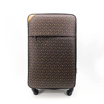 Валіза дорожня 3 в 1 трійка 74*43 см на колесах зі штучної шкіри принт Cans