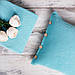 Чохол для подушки в'язаний Ohaina 40x40 Sky blue, фото 3