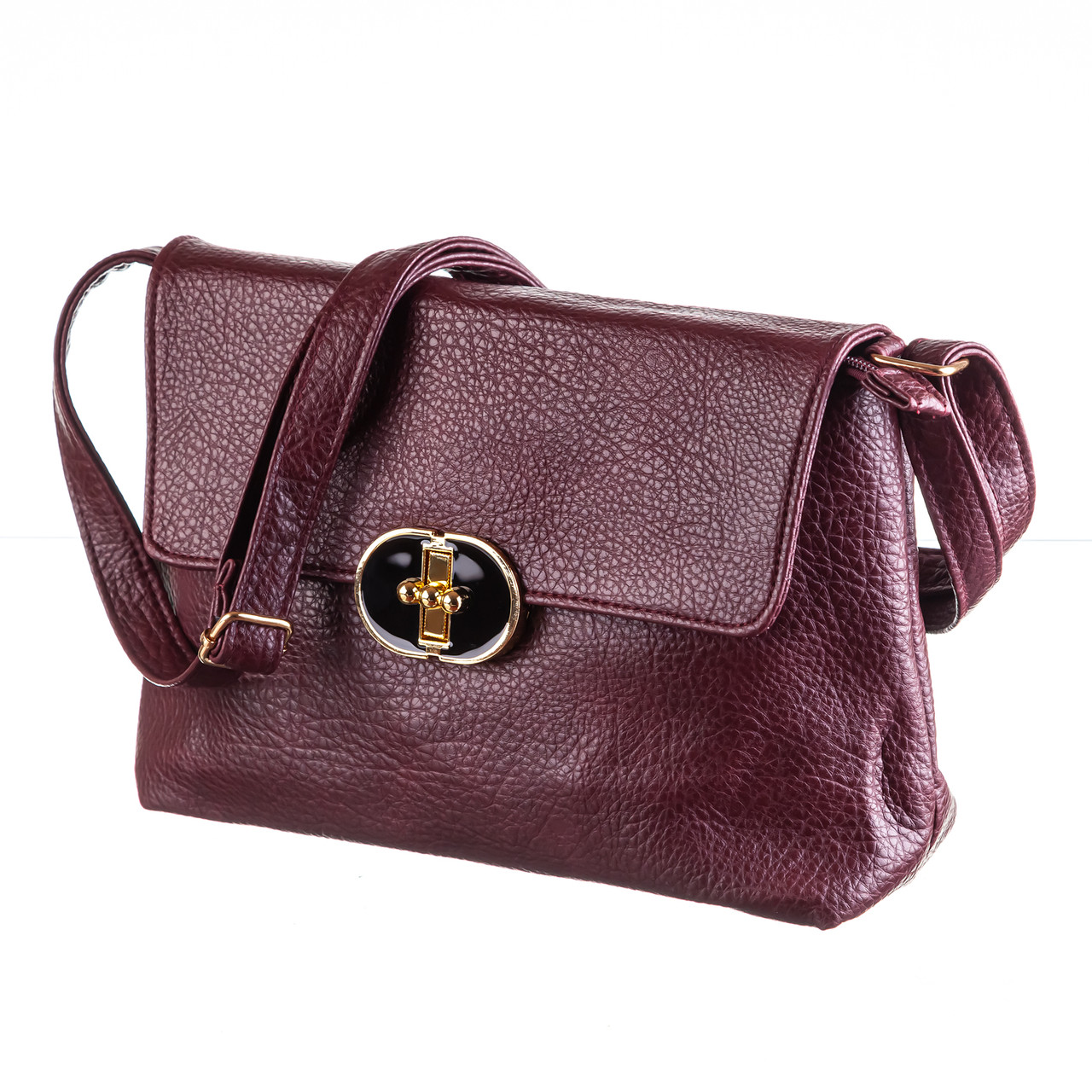 Жіноча сумка через плече Bagira 905 зі штучної шкіри вишнева