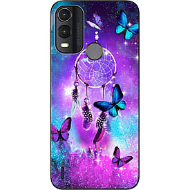 Чохол силіконовий Case для Nokia G11 Plus з картинкою Метелики та оберег