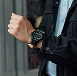 Хороший бюджетний наручний чоловічий годинник SKMEI з каучуковим ремінцем, фото 9