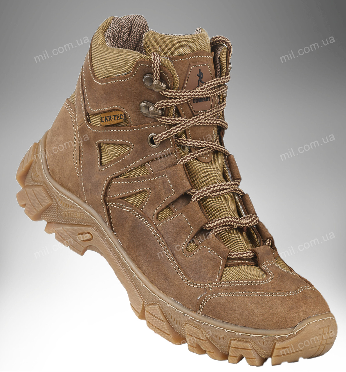 Тактическая демисезонная обувь / военные демисезонные полуботинки Tactic HARD (black) - фото 5 - id-p2000261781
