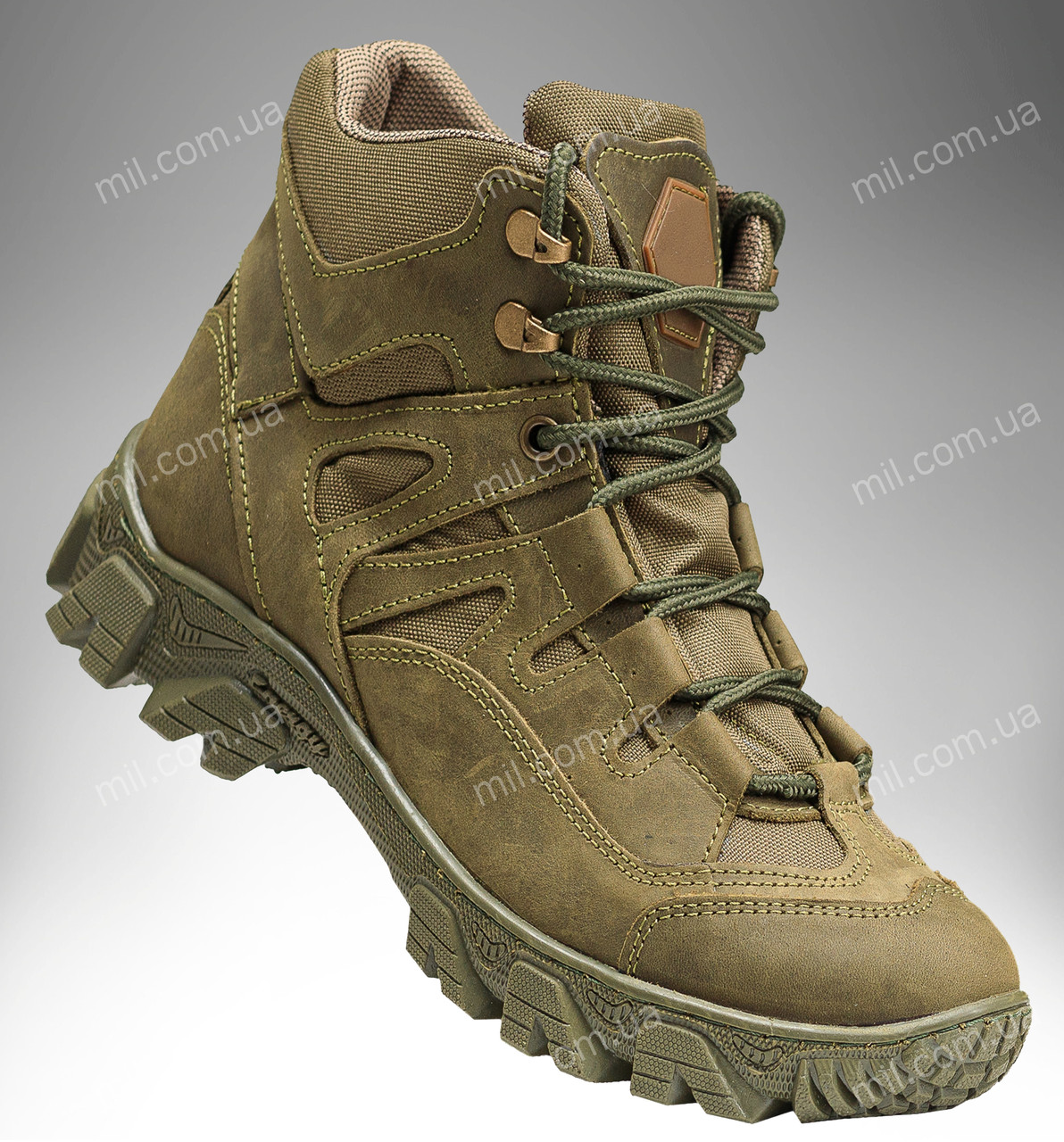 Тактическая демисезонная обувь / военные демисезонные полуботинки Tactic HARD (black) - фото 6 - id-p2000261781