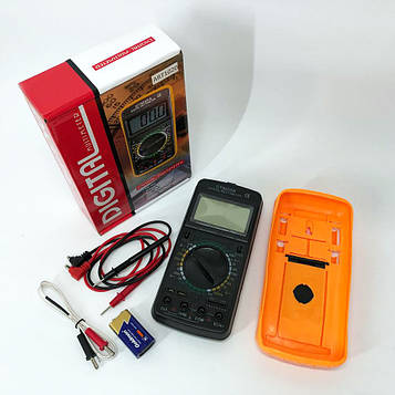Мультиметр цифровий Digital DT-9208A універсальний, мультиметр для дому, гарний мультиметр