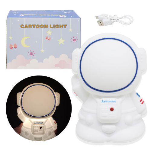Силиконовый детский ночник «Астронавт» LED ночник-светильник USB [tsi223514-TCI] - фото 1 - id-p2000263124