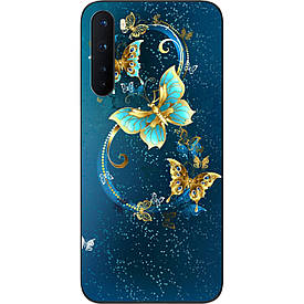 Чохол силіконовий Case для OnePlus Nord з картинкою Гарні метелики