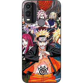 Силіконовий чохол Case для Nokia G11 Plus з картинкою Нарутовумаки