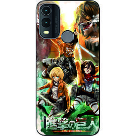 Силіконовий чохол Case для Nokia G11 Plus з картинкою Атака титанів
