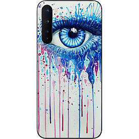 Силіконовий чохол Case для OnePlus Nord з картинкою очей