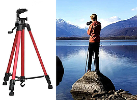 Штатив TriPod 3366 0.50-1.40 м Тринога для Телефону та Фотоапарату