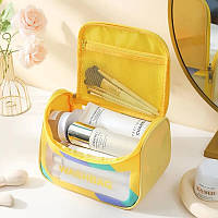 Косметичка для матеріалів 22*16*14 см, жовта