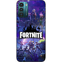 Силіконовий чохол Case для Nokia G21 з картинкою Герої Fortnite