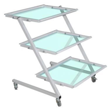 Столик медичний СП пересувний інструментальний для процедурного кабінету, фото 1