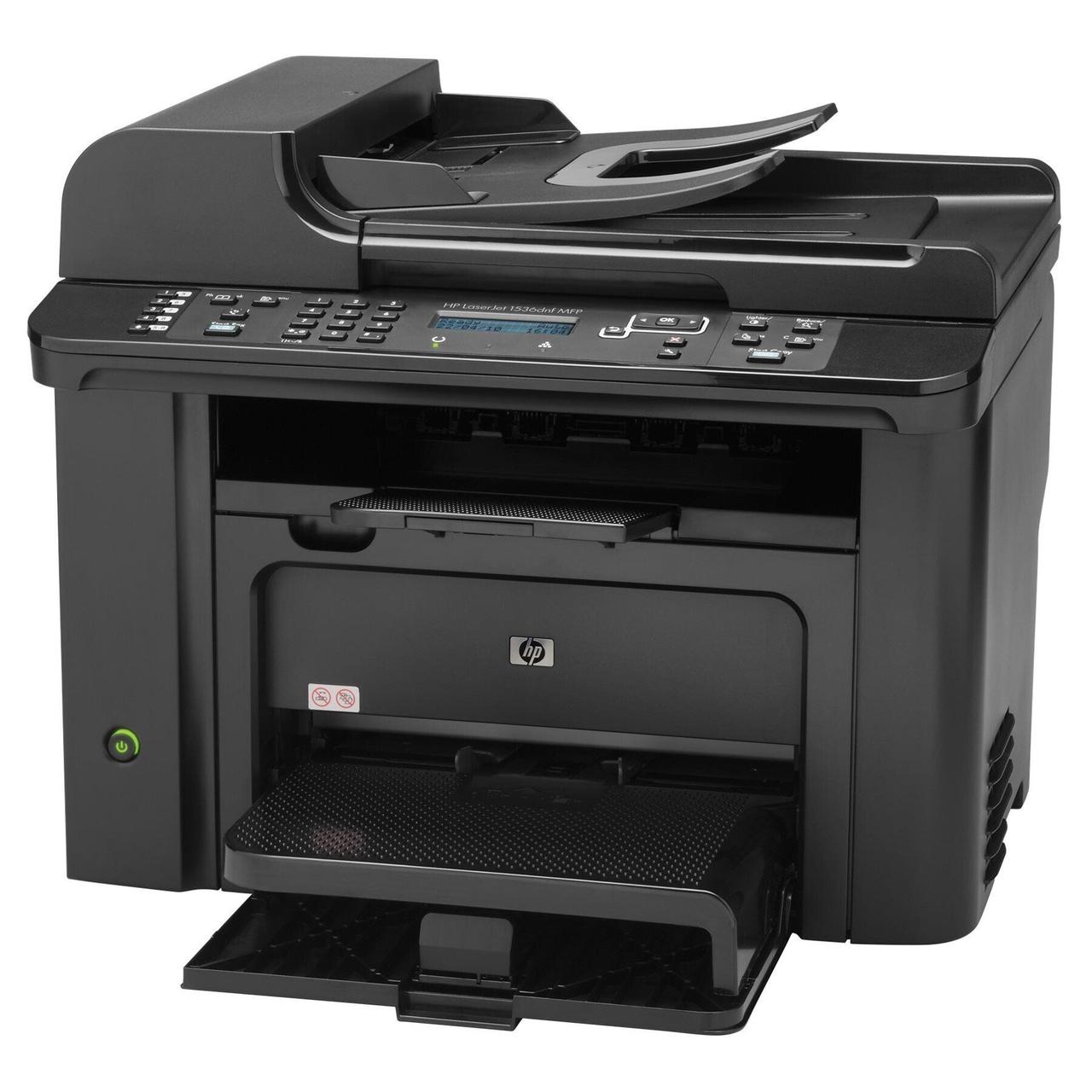 БФП HP LaserJet Pro M1536dnf / Лазерний монохромний друк / 1200x1200 dpi / A4 / 25 стр /хв / USB 2.0, Ethernet / Дуплекс / Факс +