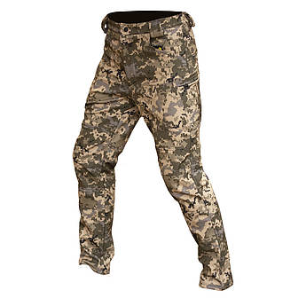 Штани Softshell піксель ММ-14 з флісом Розмір М, тактичні демісезонні