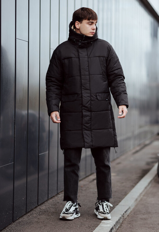 Зимова чоловіча парка Staff holod black