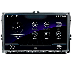 Штатна мультимедійна система VW DriveX UN1Q VW AND 9" QLED 4-Cores/2+32GB/Android 10.0/4x45Вт/QLED