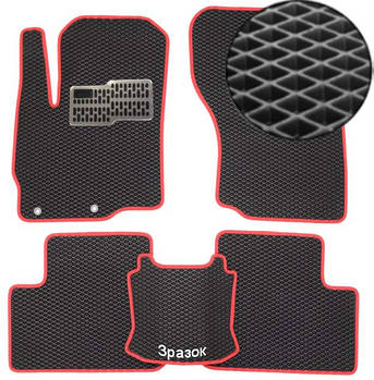 Килимки в салон EVA для Kia Carens (МКПП) 2007- з підп'ятником 5 шт.