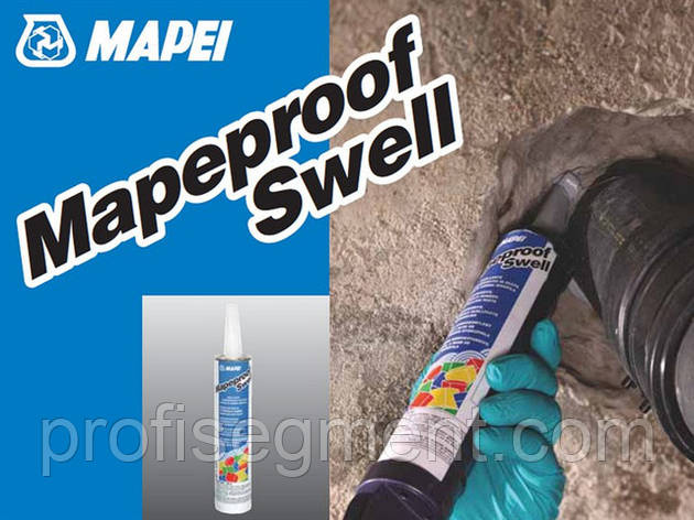 Однокомпонентний гидрорасширяющийся герметик Mapei Mapeproof Swell 0.32 кг,Харків, фото 1