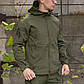 Костюм софтшел Gwild Олива Soft Shell на флісі L, фото 6