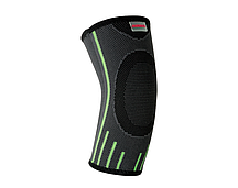 Компресійний налокітник MadMax MFA-283 3D Compressive elbow support Dark grey/Neon green S