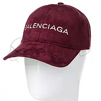 Бейсболка женская Balenciaga BZH18024 Бордовый