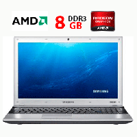 Ноутбук Б-класс Samsung RV513 / 15.6" (1366x768) TN / AMD E-450 (2 ядра по 1.65 GHz) / 8 GB DD | всё для