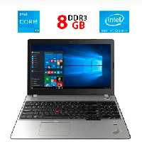 Ноутбук Lenovo ThinkPad E550 / 15.6" (1366x768) TN / Intel Core i5-5200U (2 (4) ядра по 2.2 - | всё для